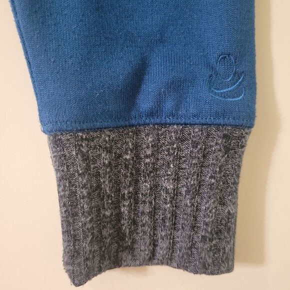 Cuddl Duds Women's Teal Long Sleeve Crewneck Pullover Top - Picture 9 of 11